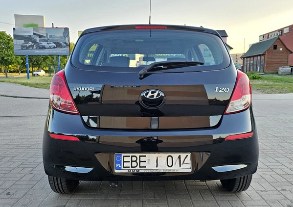 Hyundai i20 cena 23900 przebieg: 143000, rok produkcji 2013 z Bełchatów małe 254